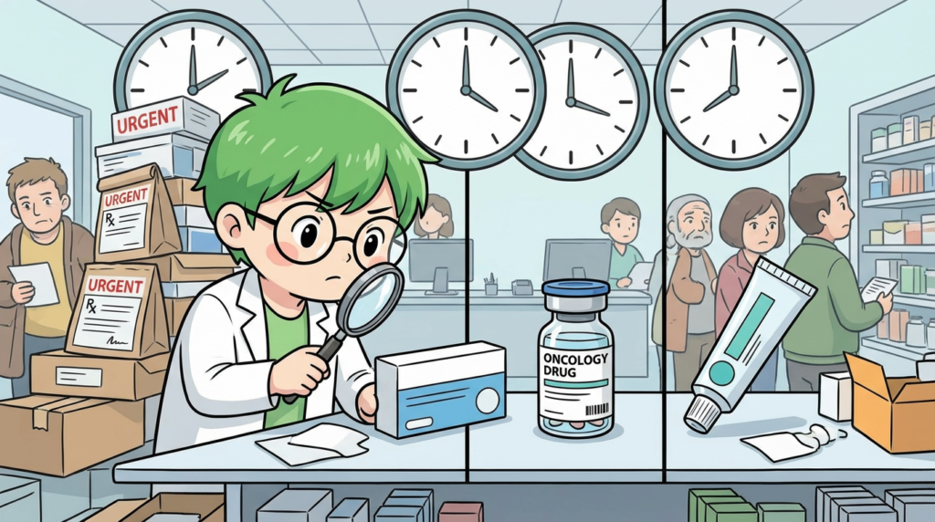 鑑査　遅い　原因　優先順位　写真