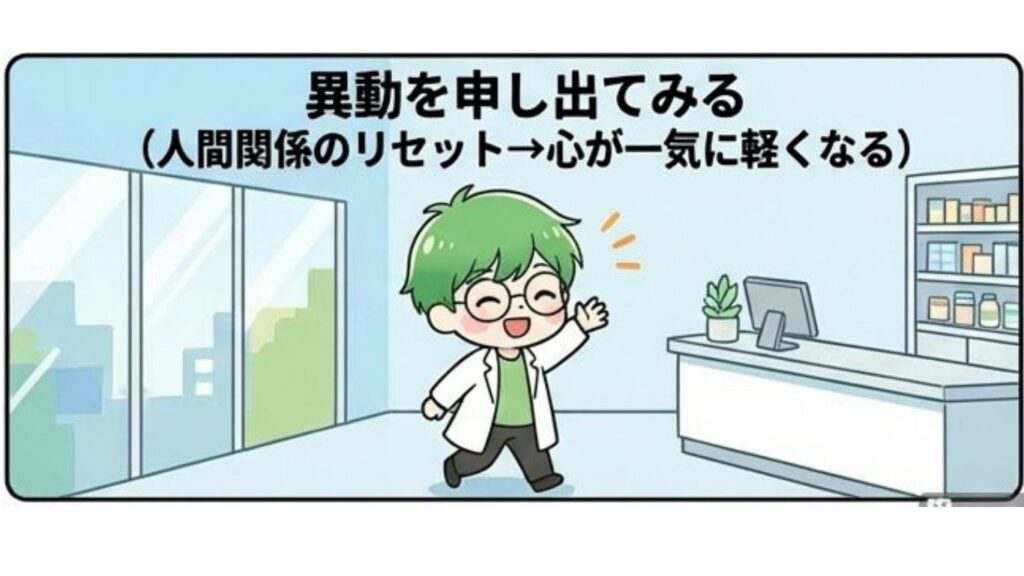 薬局 薬剤師 人間関係 悩み 解決策 異動 写真