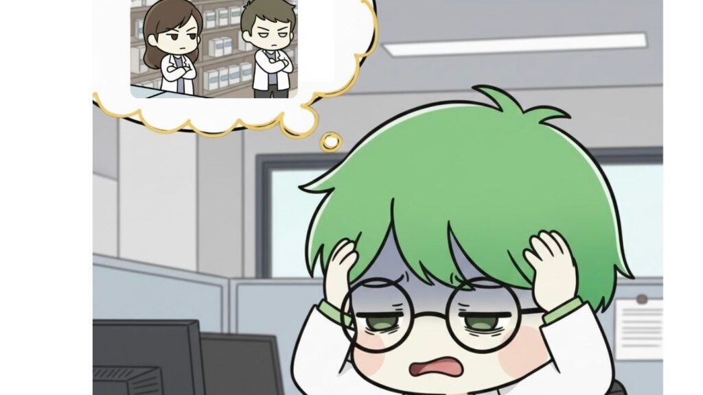 薬剤師　仕事　楽しくない　理由　人間関係　写真