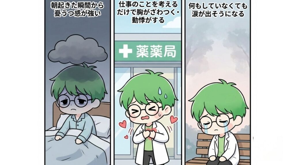 薬局 薬剤師 人間関係 悩み 限界サイン 心 写真