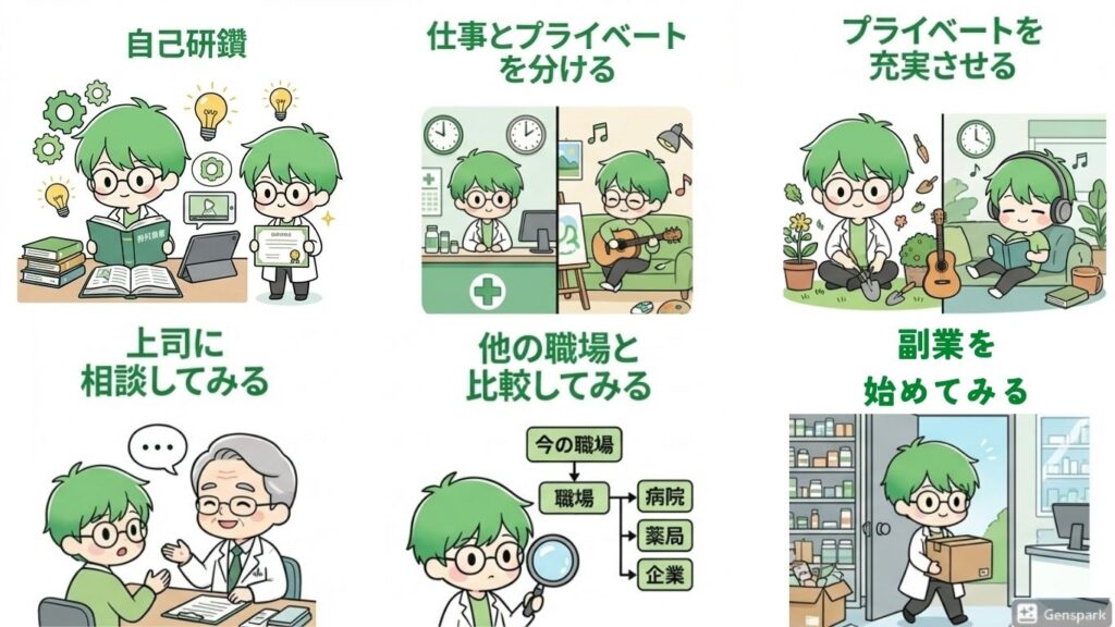 薬剤師　仕事　楽しくない　対処法　まとめ　写真