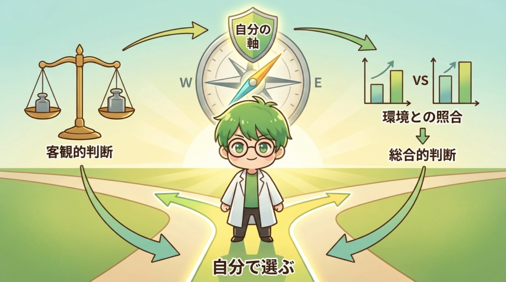 薬剤師　人間関係　判断　自分で選ぶ　写真