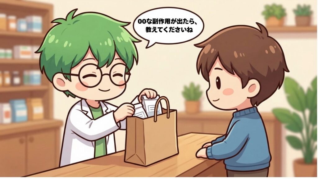 投薬　遅い　対策　物理的動作　写真