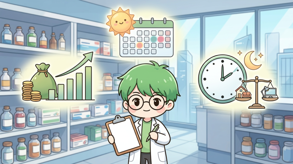 薬剤師 外部環境 必要な情報 休日 画像