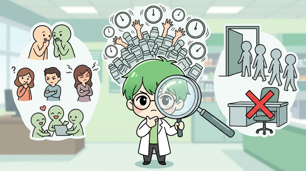 薬剤師 外部環境 必要な情報 人間関係 画像