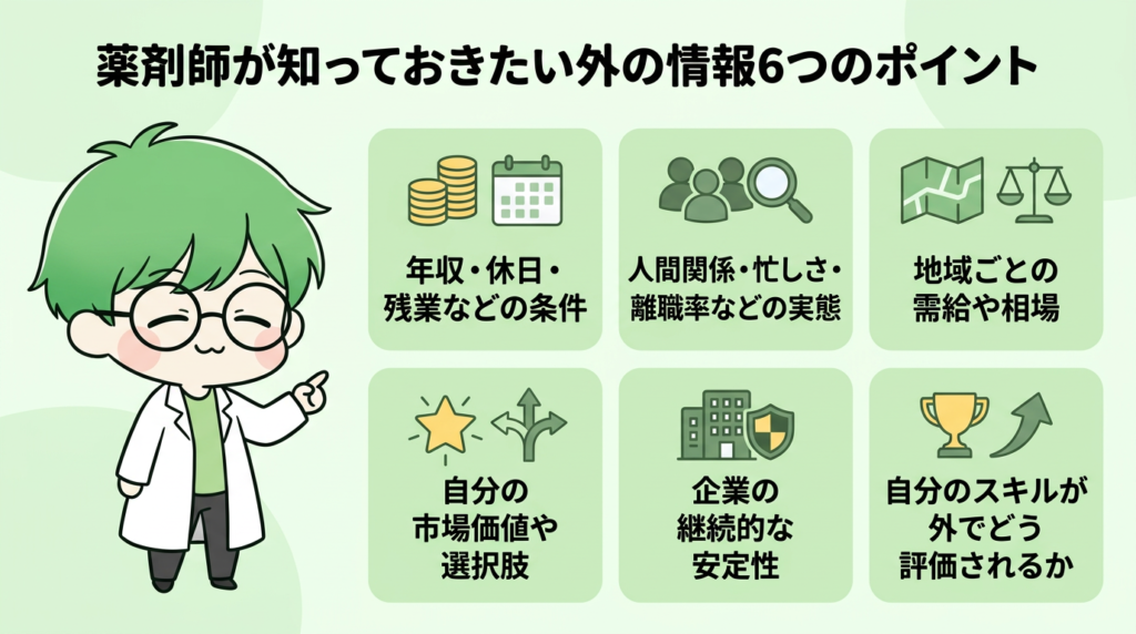 薬剤師 外部環境 必要な情報 まとめ 画像