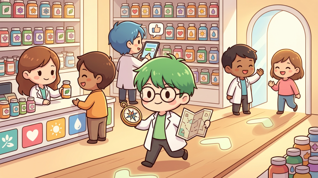 生き方上手 薬剤師 魅力 納得 写真