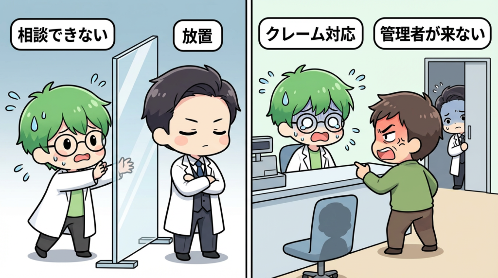 管理薬剤師 やばい タイプ 放置 写真