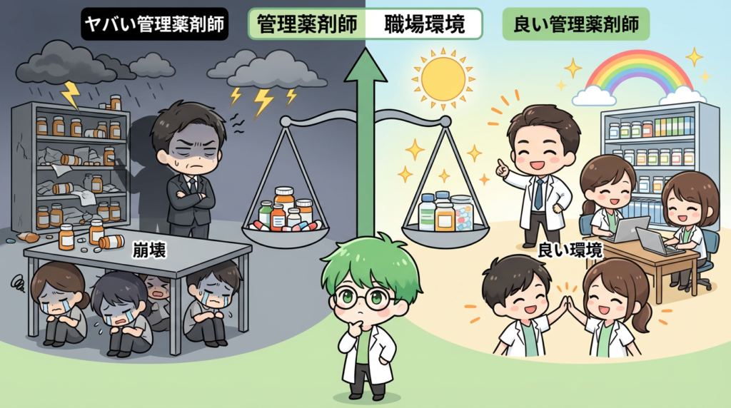 管理薬剤師 やばい イメージ 写真