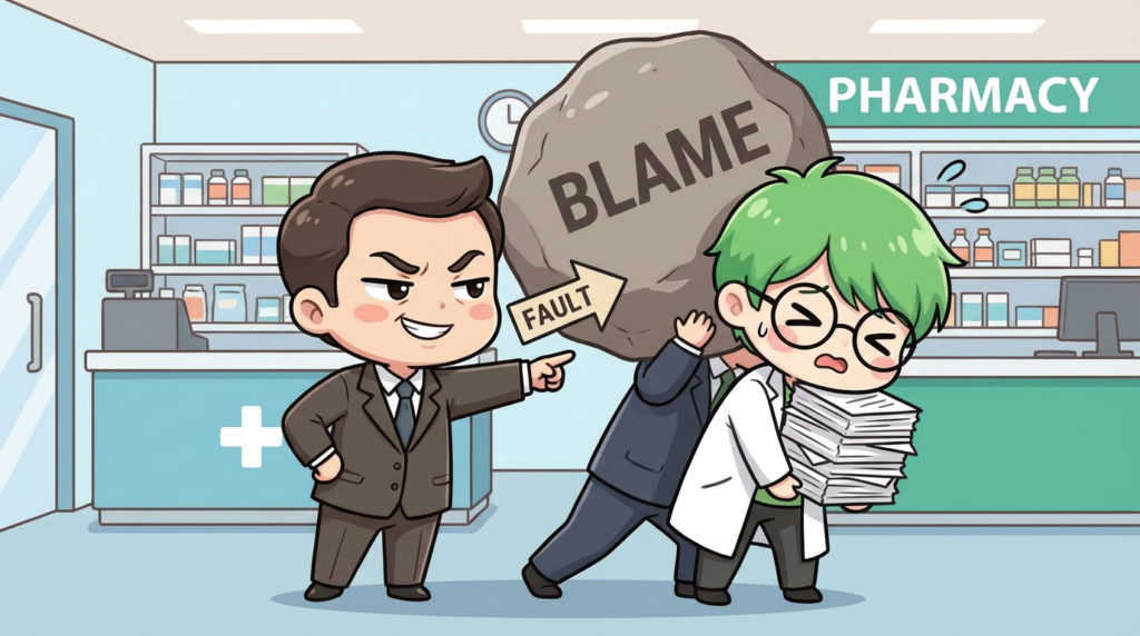 管理薬剤師 やばい タイプ 高圧的 写真