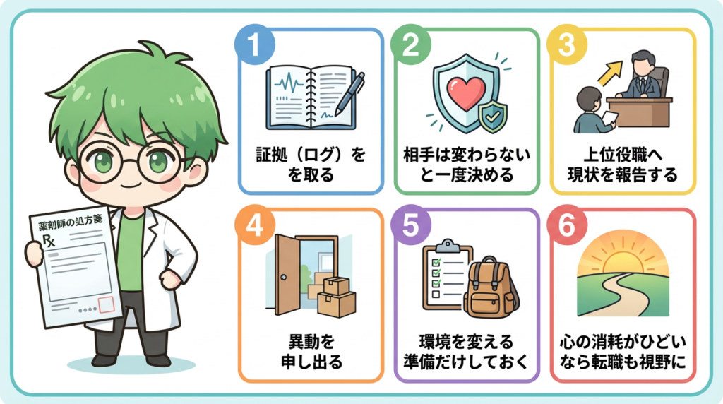 管理薬剤師 やばい 対策 まとめ 写真