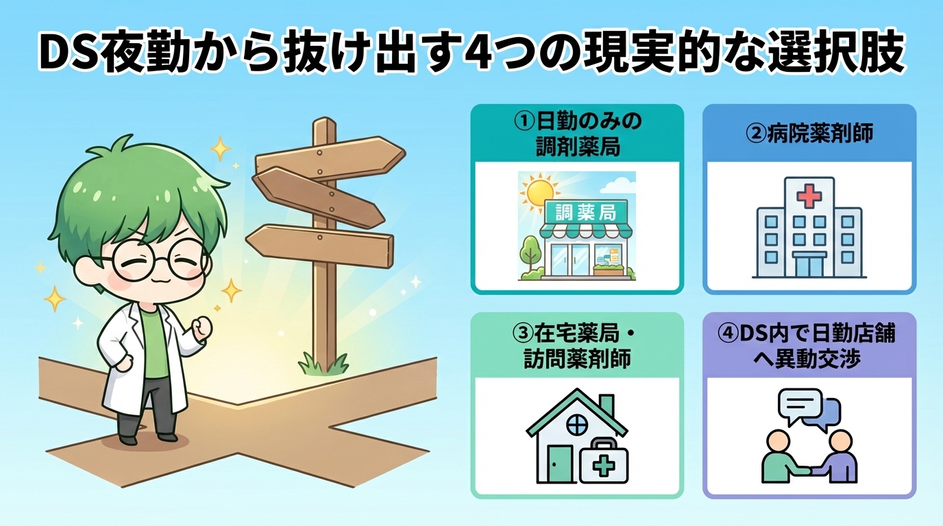 薬剤師　夜勤　対策　まとめ　写真