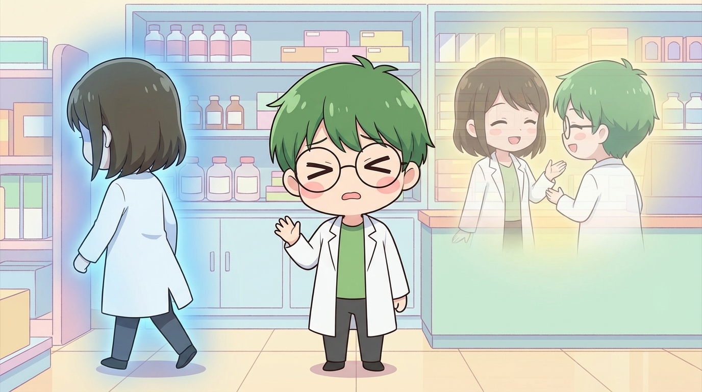 薬剤師　気まずい　きっかけ　会社に損害　写真