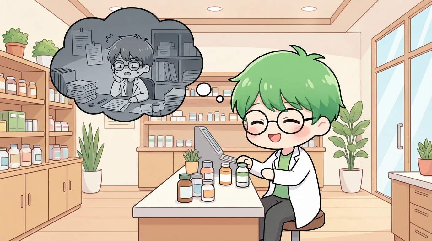 薬剤師　気まずい　転職　体験談　その①　写真