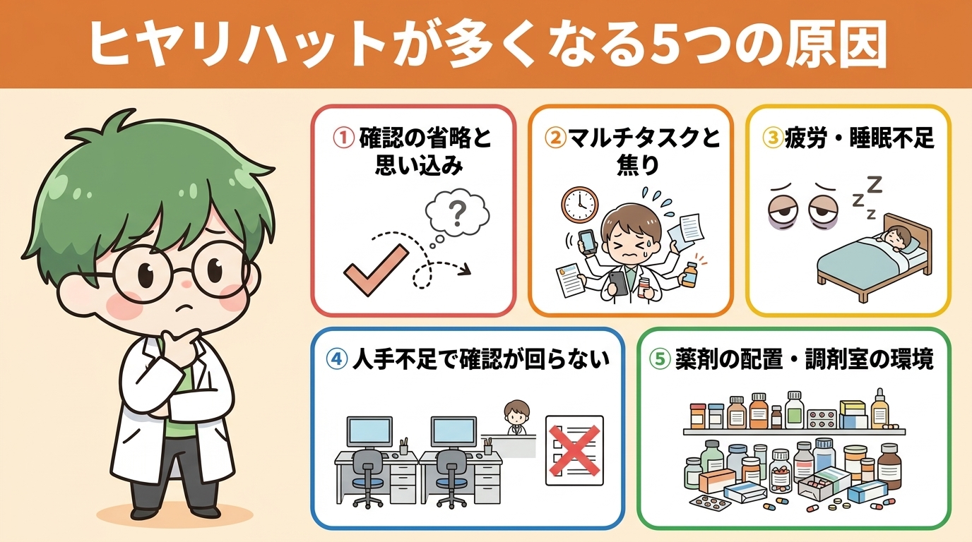 薬剤師 ヒヤリハット 対策
