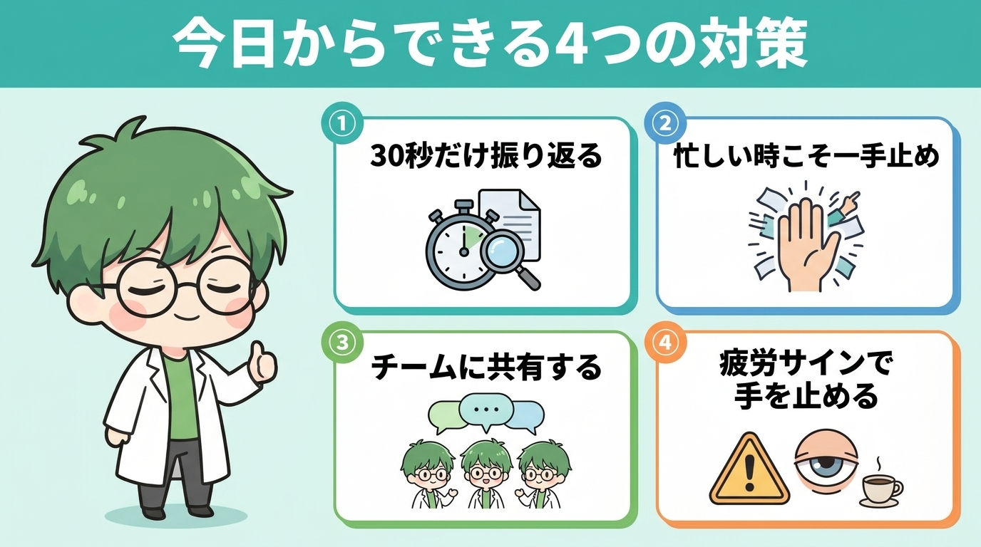 薬剤師 ヒヤリハット 対策