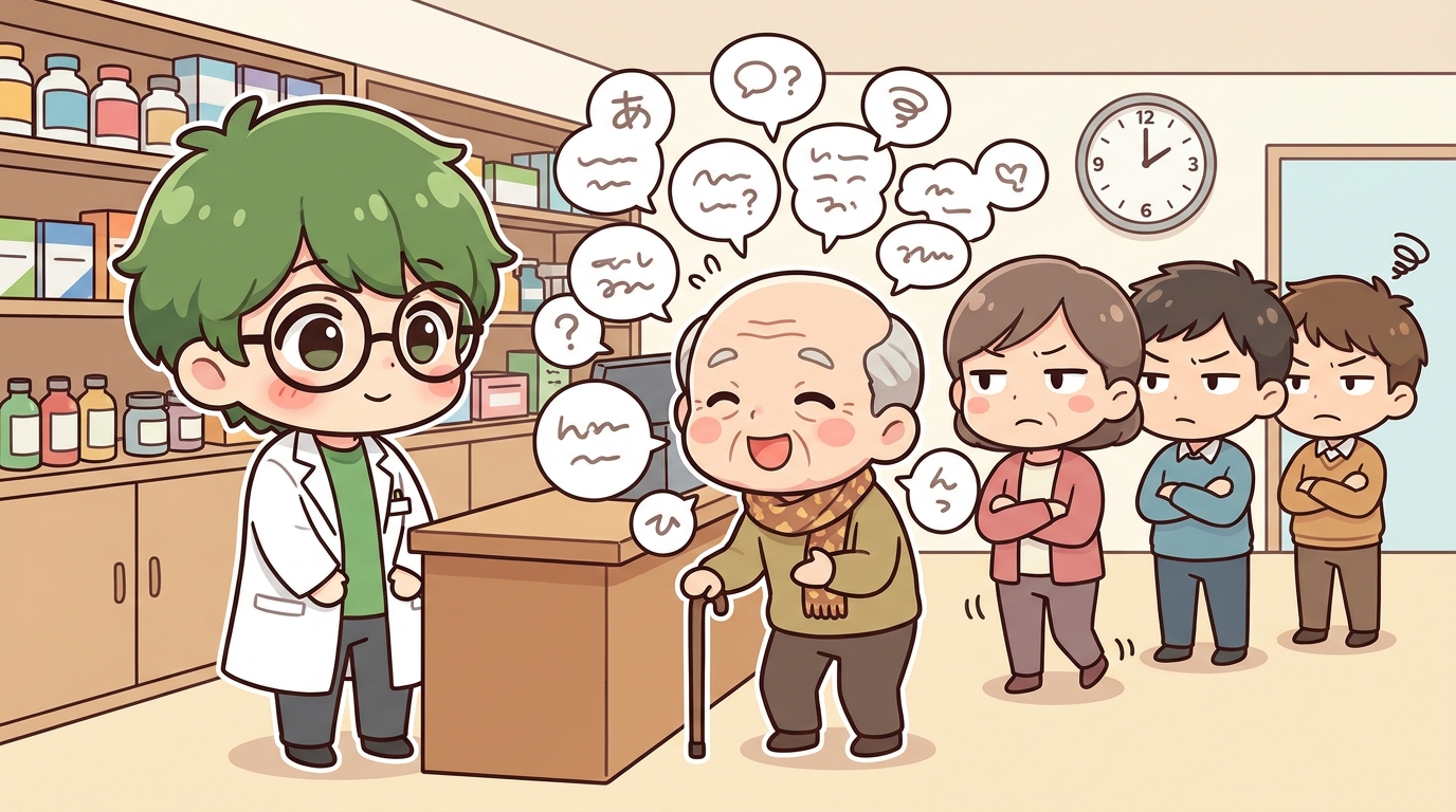 薬剤師 患者対応 疲れた