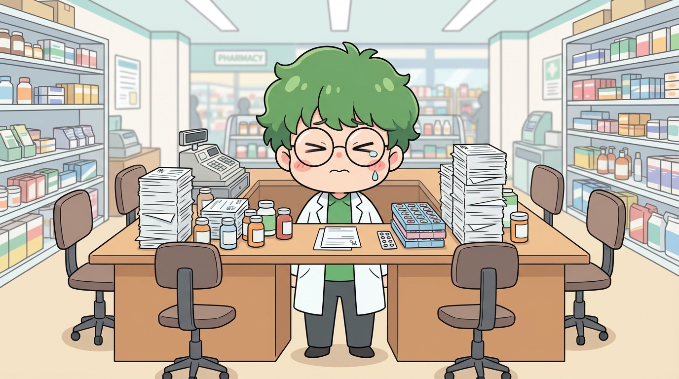 薬剤師 やることが多すぎる