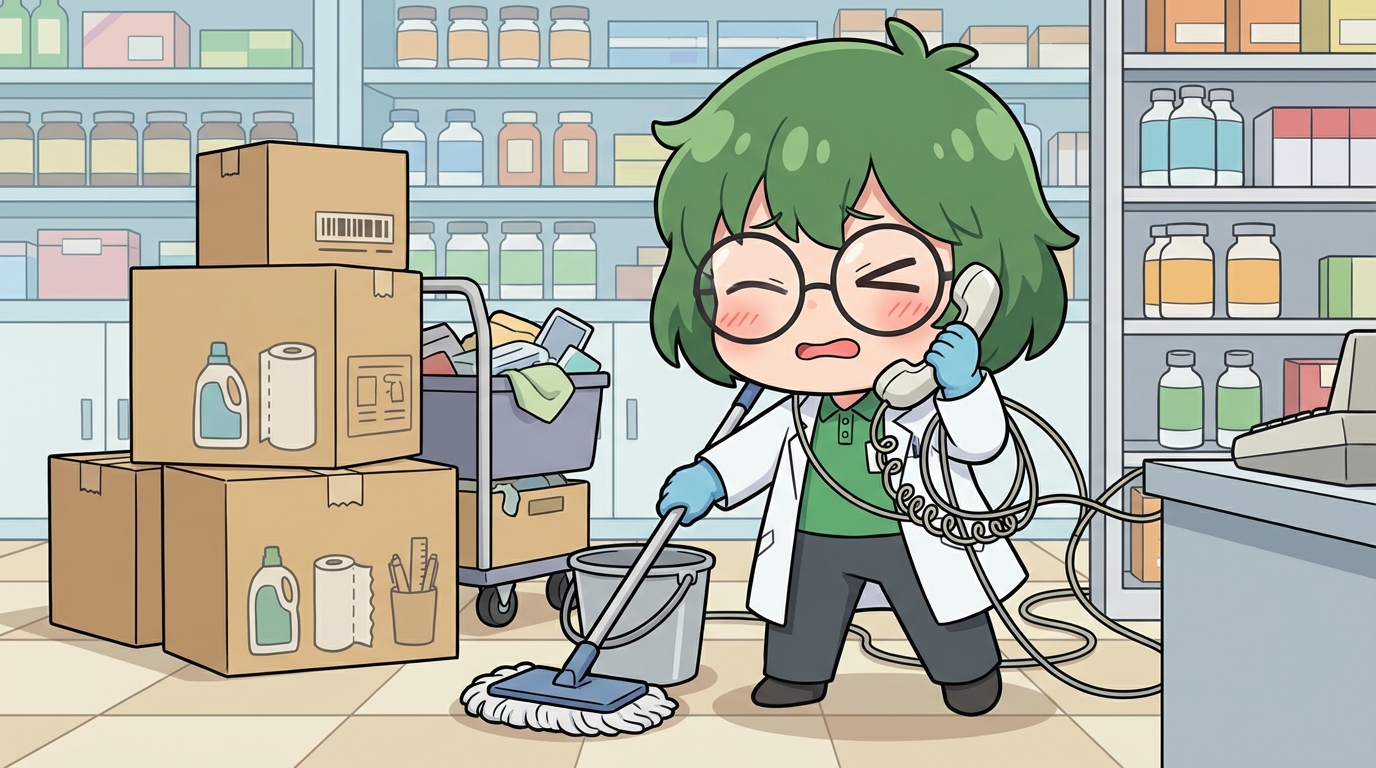 薬剤師 やることが多すぎる