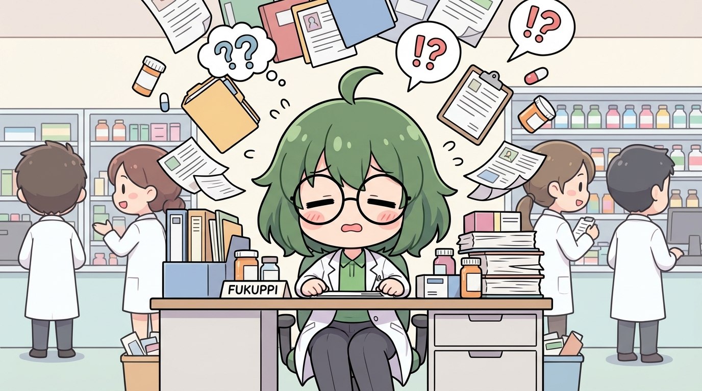 管理薬剤師に全部降りてくる現実
