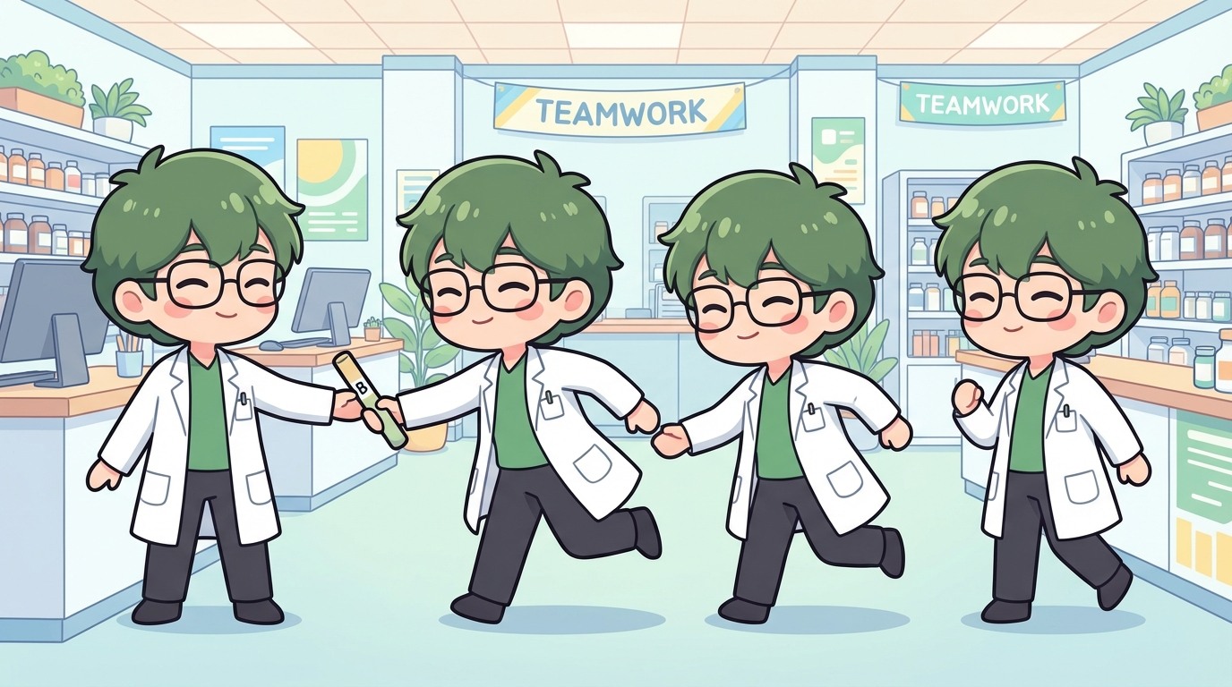 ヘルプ・代替体制が仕組み化されている