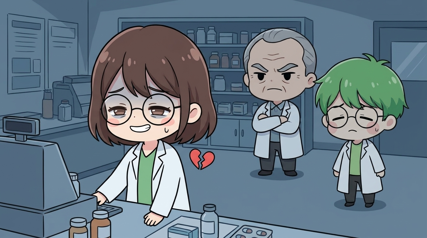 大丈夫ですと耐え続けた新人薬剤師のその後