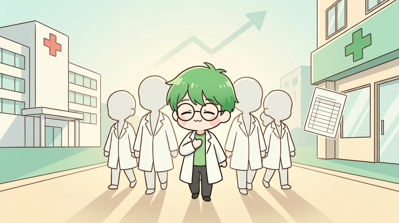 病院から薬局へ移る薬剤師は多い・安心して大丈夫