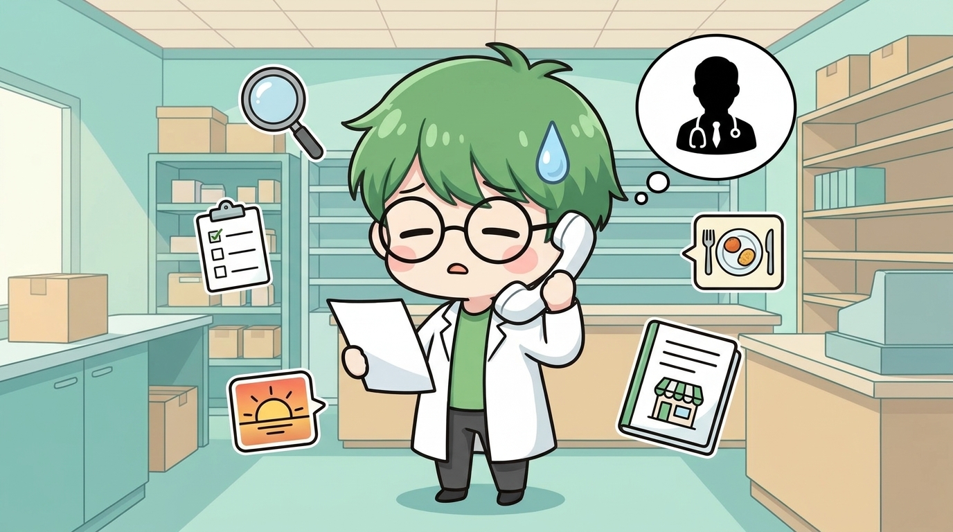 薬局の疑義照会の範囲の広さに戸惑う病院出身薬剤師
