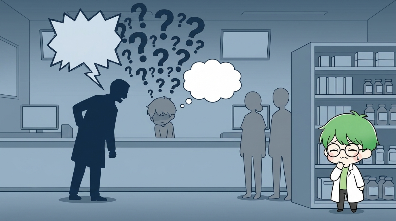 答えられないと分かっていて人前で「なんで？」と問い詰め続けられる同僚